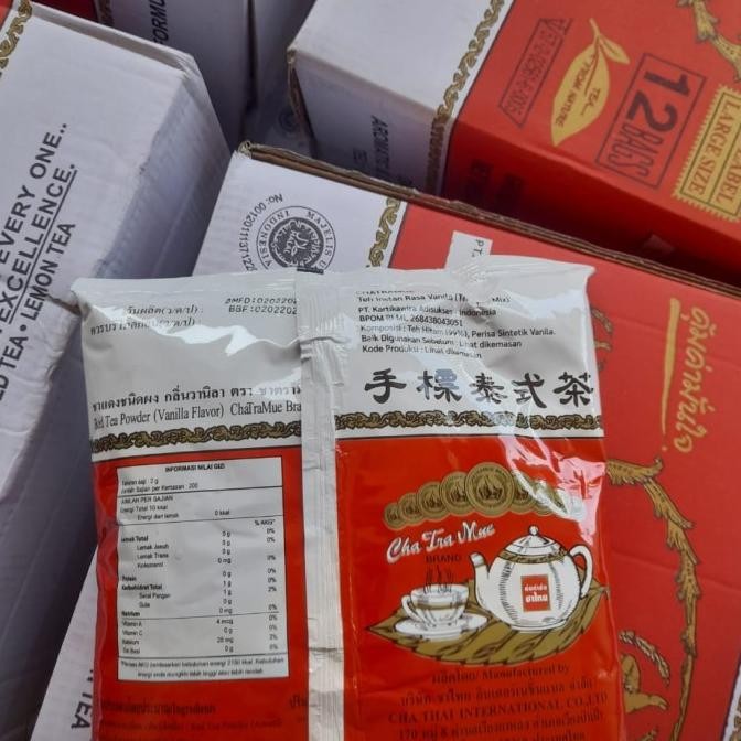 

TERBARU TEH TARIK THAI TEA CHATRAMUE 400 G ORIGINAL !!!!!