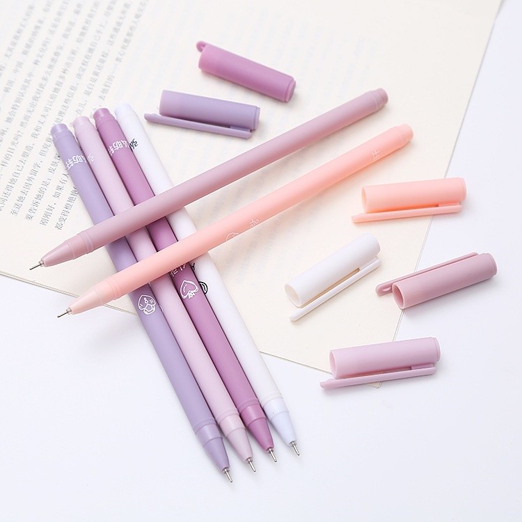 

NEW PRODUK SMS 1 SET 6PCS PENA GEL 0.5MM WARNA PASTEL PEN GEL AESTHETIC PULPEN GEL 6 IN 1 WARNA