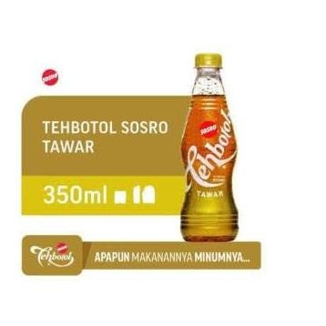 

READY STOCK TEH BOTOL SOSRO TAWAR PET 350ML 1 DUS / KARTON ISI 12 !!!!!