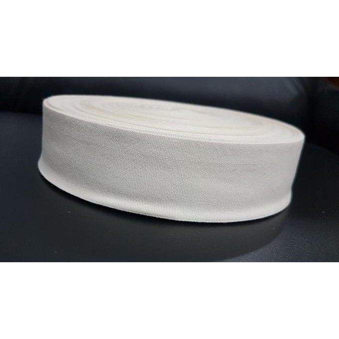 

LABEL KATUN POLOS / PITA KATUN POLOS / WEBBING TAPE KATUN 4 CM ORIGINAL DAN TERPERCAYA