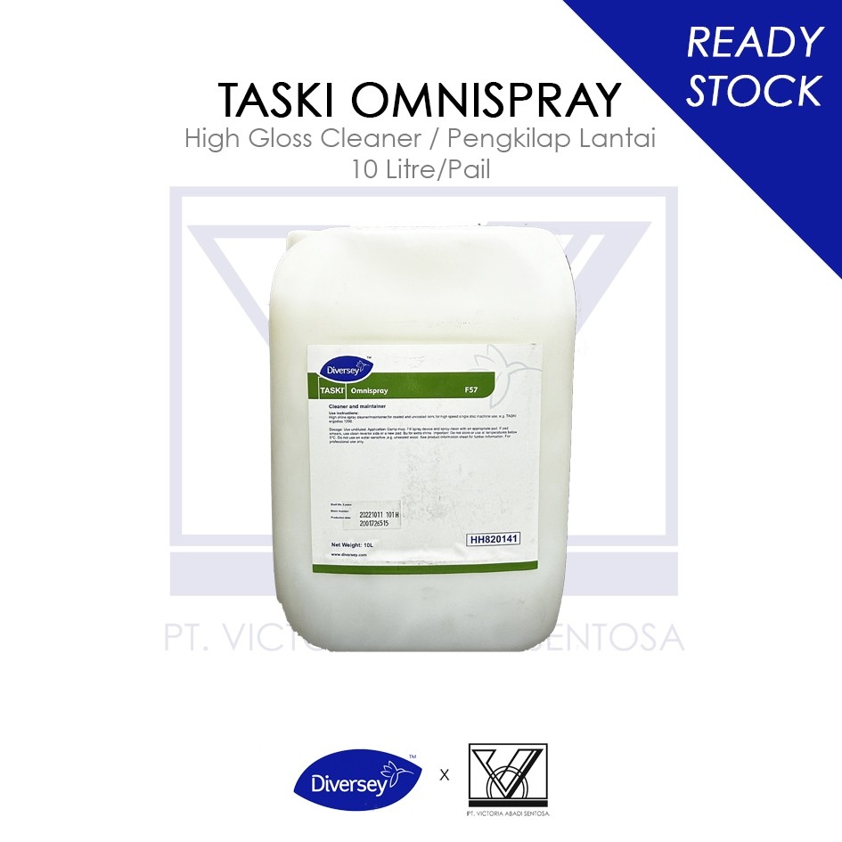 Diversey TASKI Omnispray - High Gloss Cleaner / Pengkilap Lantai