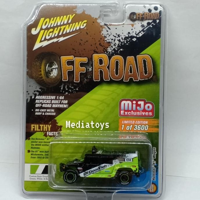 diecast johny lightning hummer h1 wagon