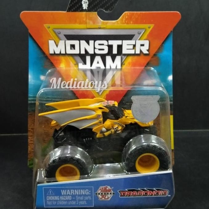 mainan anak monster jam dragonoid Bakugan truck spin master