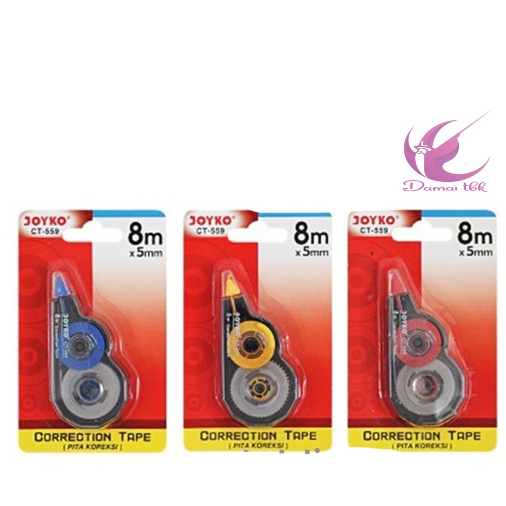 

Tip-ex Kertas / Correction Tape Joyko CT-559