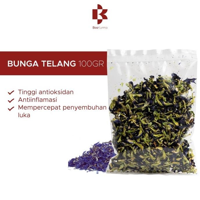 

BIG SALE TEH BUNGA TELANG 100 GR BUTTERFLY PEA TEA SEDUH !!!!!
