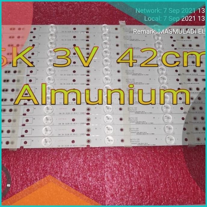 BL 5K 3V Led Backlight Multi Universal 5 kancing 3 Volt Lampu 5 led 3