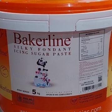 

Bakerline Silky Fondant White 5Kg Khusus Grab Dan Gojek