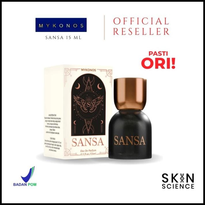 New Mykonos Sansa 15Ml Travel Size Parfum Mykonos Tahan Lama