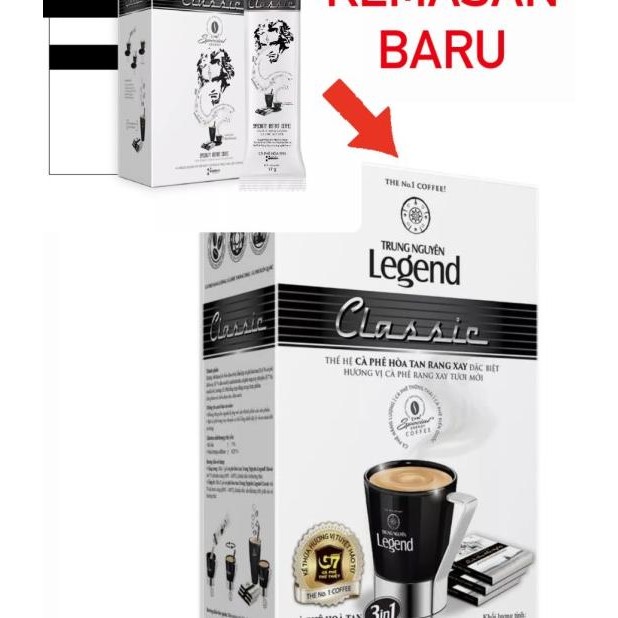 

Trung Nguyen Legend Instant Coffee (Kopi Vietnam - Classic)