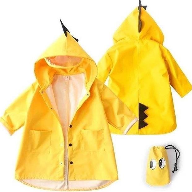 Jas Hujan Anak - Kids Raincoat Dino 1 2 3 4 5 6 7 Tahun PAUD TK SD LD