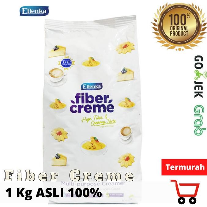 

Ellenka Fiber Creme 1kg Multipurpose Creamer ( Penganti susu&Santan)