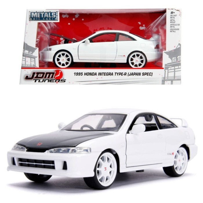 Jada 1/24 1995 Honda Integra Type R (Japan Spec) White