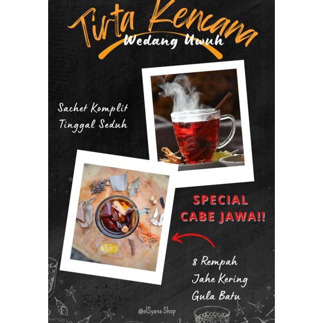 

Wedang Uwuh Komplit Jahe Kering