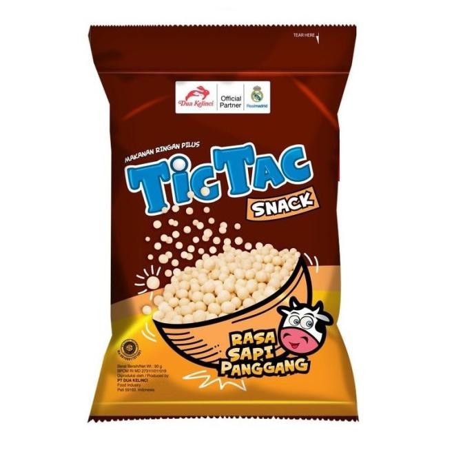 

Tic Tac Snack Pilus Renceng isi 10 x 18gr Dua Kelinci Ayam Bawang