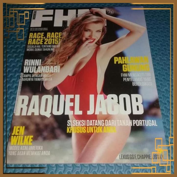 

[TBHN] majalah cover raquel jacob