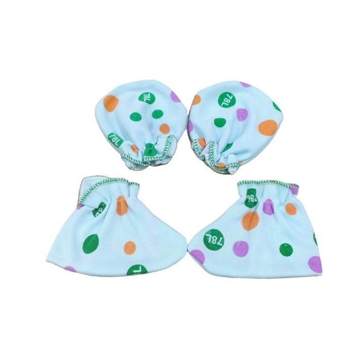 1 Set Sarung Tangan Sarung Kaki Bayi Newborn | Perlengkapan Bayi
