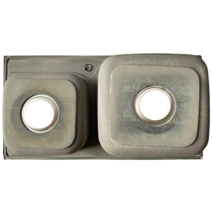 Kitchen Sink Oki 8347 Bak Cuci Piring 2 Lubang Tempat Cuci Piring HPID