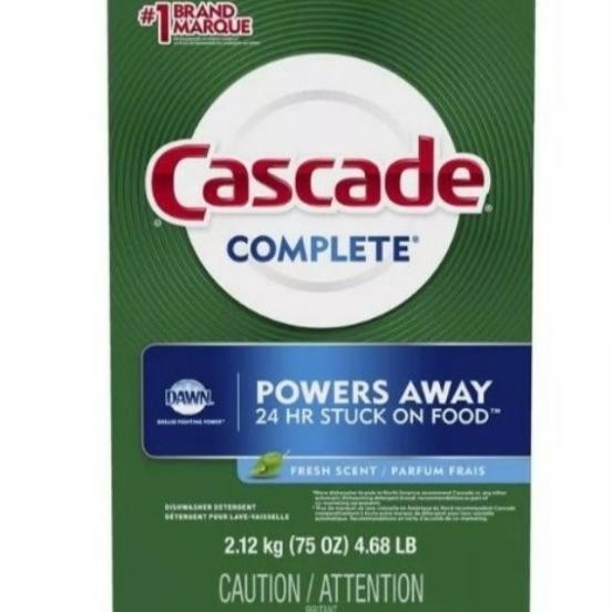 Cascade Complete Dishwasher Detergent Powder Powers Away 2.12Kg - Wash