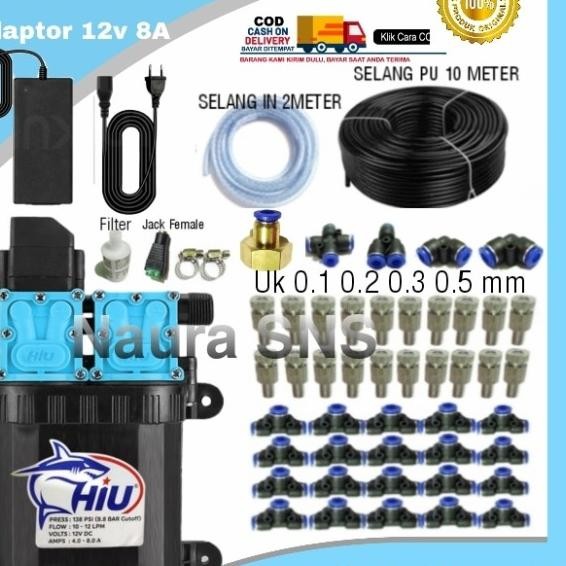 Paket Sting 20 Nozzle Sprayer / Walet / Jamur / Dual Pump Hiu