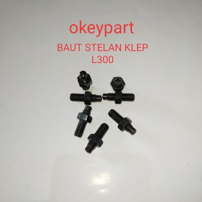 Baut Stelan Klep L300 Bensin Baja New Berkualitas