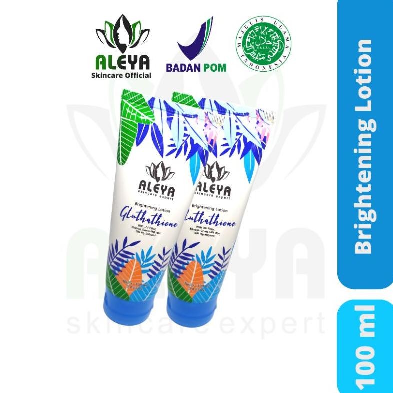 Terlaris Promo Lotion Pemutih Aleya | Body Lotion Glutathione Pemutih Aleya Original
