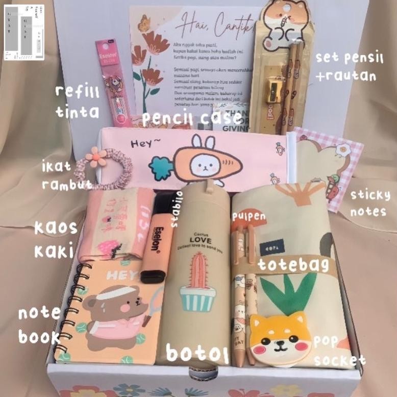 

PROMO [ READY ] PASTEL STUDY SET 12 in 1 Paket Alat Tulis Korea Stationery Set Journaling Kit Aesthetic by GYAT Project ATK Hadiah Anak Notes Spiral Peralatan Sekolah Lucu Perlengkapan Belajar Bujo Journaling Vintage Kado Ulang Tahun Kado Wisuda Kado