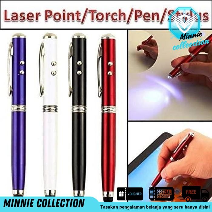 

PULPEN LASER POINTER 5IN1 PEN STYLUS PAD TABLET TOUCH PEN RED SENTER HOT DEAL