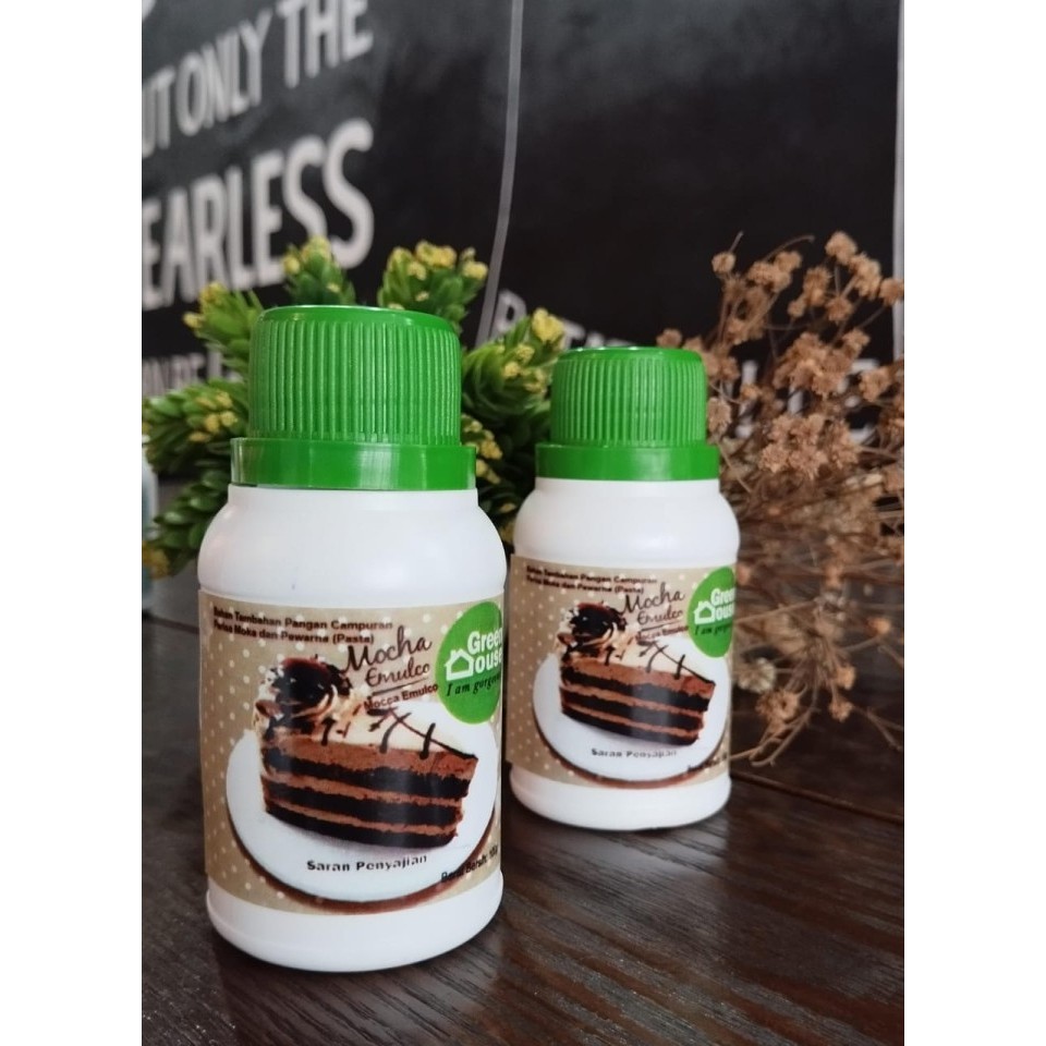 

Mocha Emulco Green House 100gr Perisa Dan Pewarna Moka Pasta