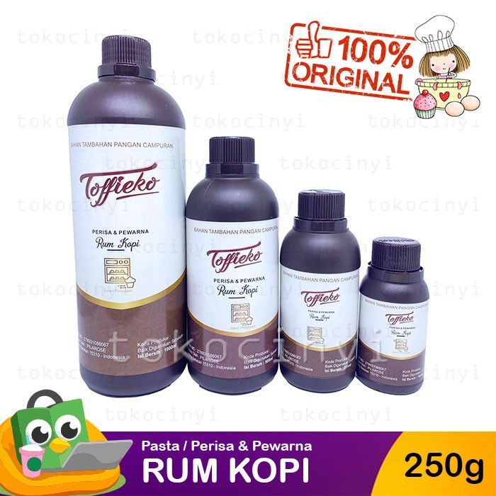 

Toffieco Pasta dan Perisa Rum Kopi / Coffee Rhum 250gr