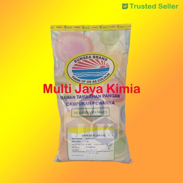 

Pewarna Makanan Lemon Egg Yellow 2112 1Kg