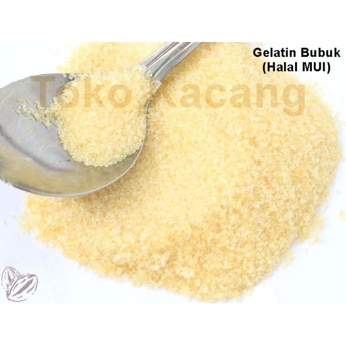 

Gelatin Bubuk (Halal MUI) 250g