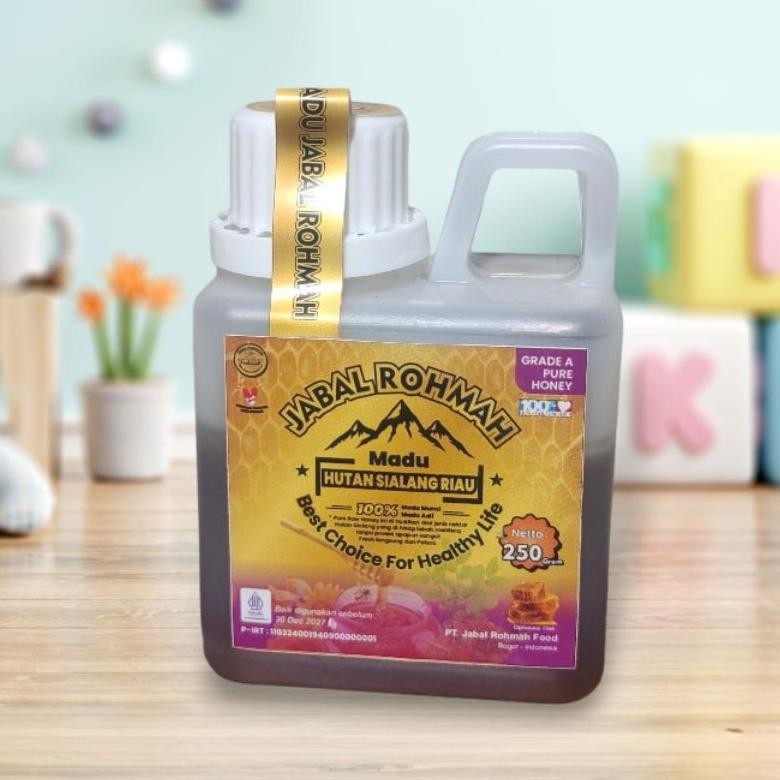 

Madu Hutan Sialang Riau Asli Murni 250 Gram Jabal Rohmah Grade A Honey