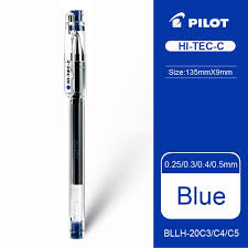 

Gramedia Cirebon - PILOT HI-TEC-C 0.4 BL-LH-20C4 BLUE/PC