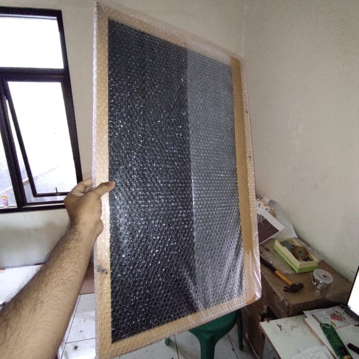 

Ready Papan Tulis Kapur Blackboard black board bisa digantung ukuran 50 x 80