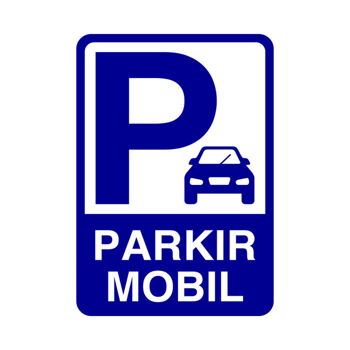 

Ready RAMBU PLANG PARKIR MOBIL 35CM X 50CM PLAT ALUMUNIUM