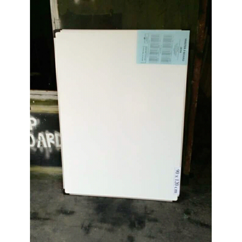 

Ready White board gantung 90 120 Cm