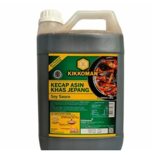 

Kikkoman Soy Sauce - Kecap Asin Khas Jepang 2 Ltr