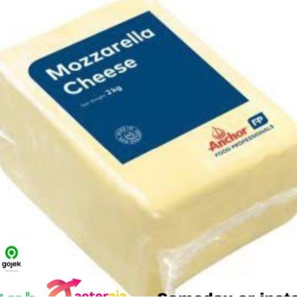 

Anchor Mozarella Cheese / Keju Mozarella / Cheese Mozarella 500Gram