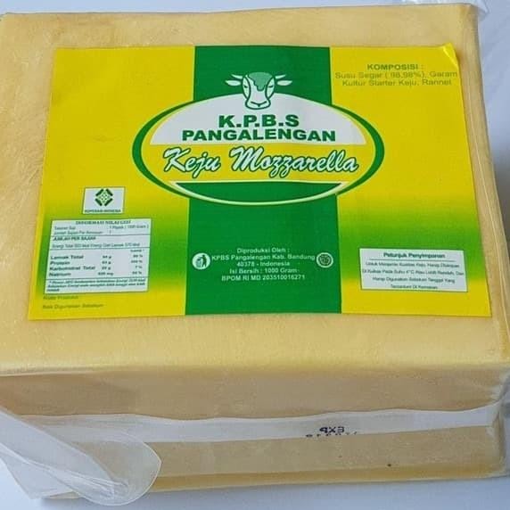 Keju Mozarella Kpbs Pangalengan 1Kg