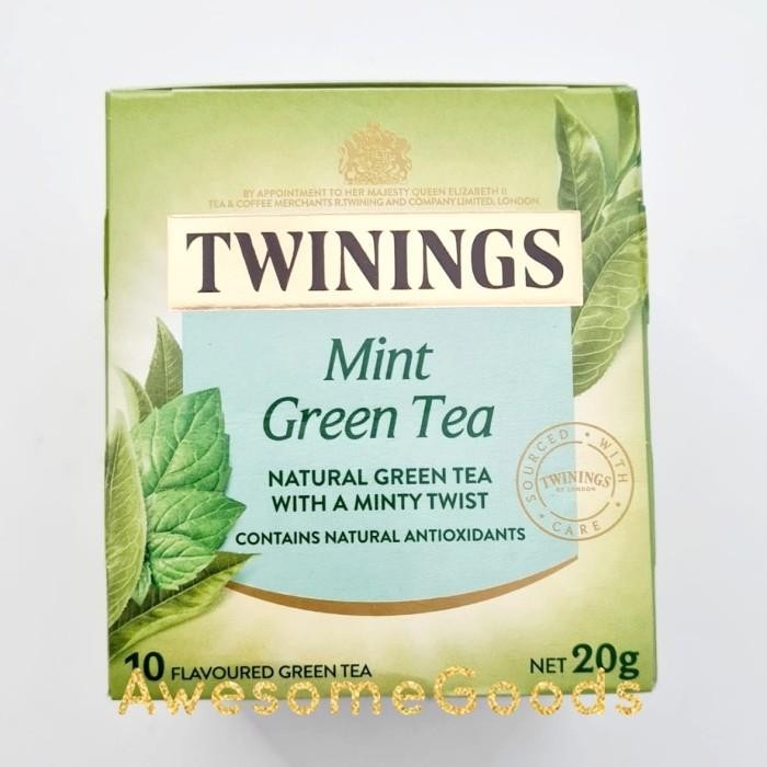 

Twinings Green Tea & Mint 10 Tea Bags