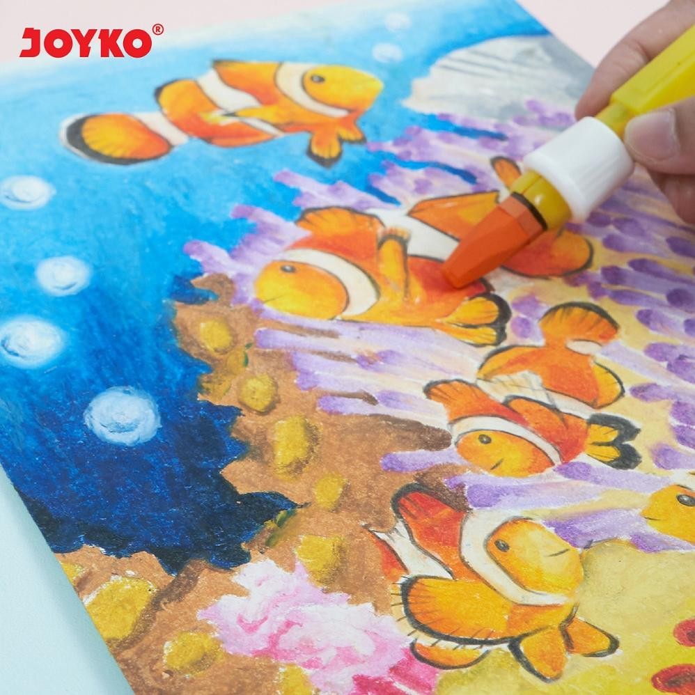 

Flash Sale Joyko Oil Pastel Crayon 12 24 36 48 55 100 Colours Krayon Joyko Minyak Warna 8.8