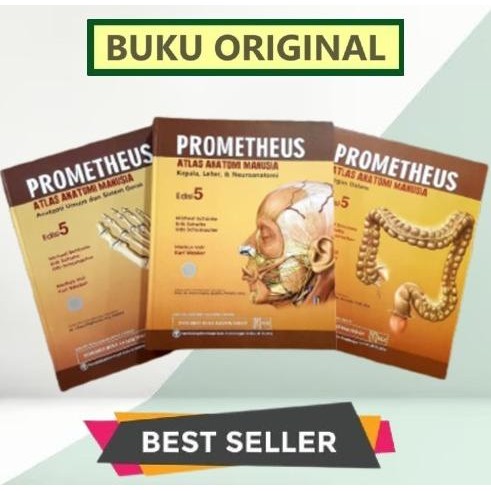 Sale Original - Prometheus Atlas Anatomi Manusia - 3 Jilid - Edisi 5