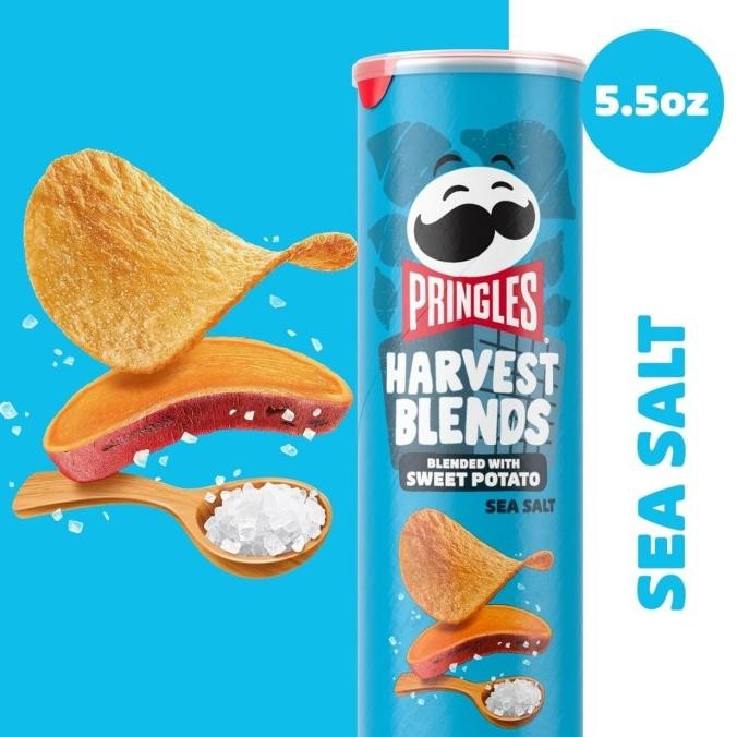 

[5.5 OZ] Pringles Harvest Blends Potato Chips - SeaSalt / Cheese / BBQ