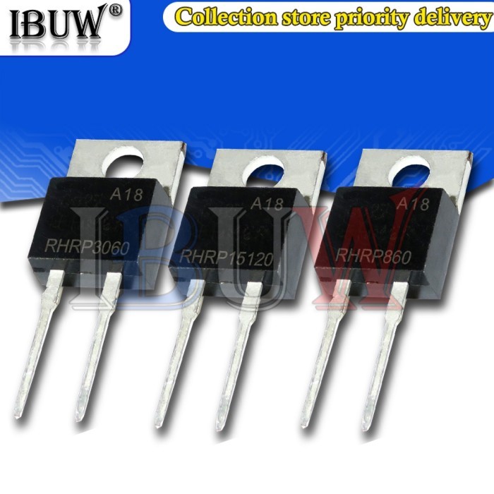 10PCS RHRP860 RHRP1560 RHRP3060 RHRP8120 RHRP15120 RHRP30120 TO220 TO