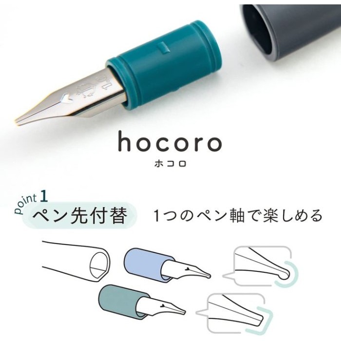 Ba Sailor Hocoro Calligraphy / Fude / Brush Nib Dip Pen Fountain Pen / Pulpen Kaligrafi