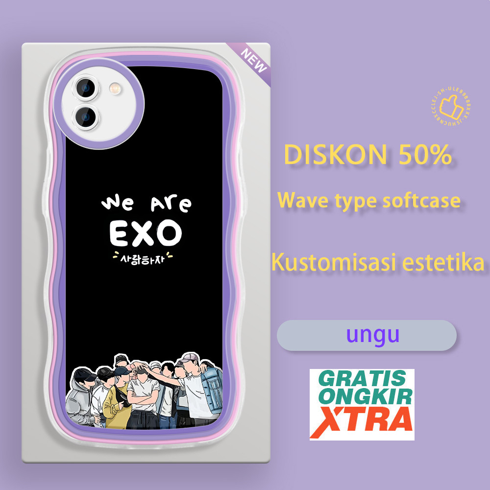 Samsung A02 A04 A03S A04S A04E A03 Core A10S A11 A12 A13 A14 5G A02S M02  Casing Ponsel  cartoon We 