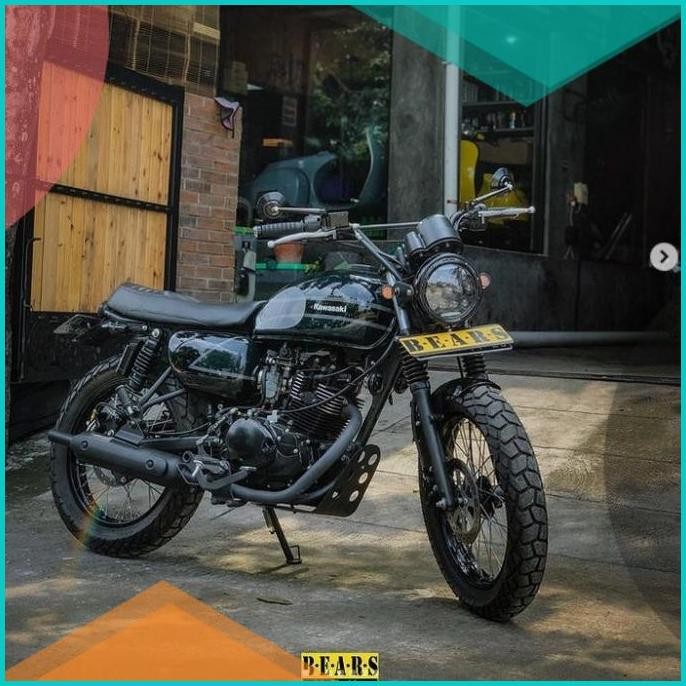 Paket Ban Motor Dual Purpose Maxxis Kawasaki W175 Upgrade Besar 140BZ