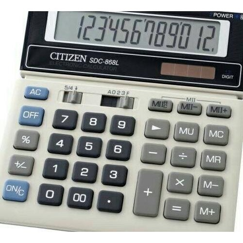 

Kalkulator Citizen 868L