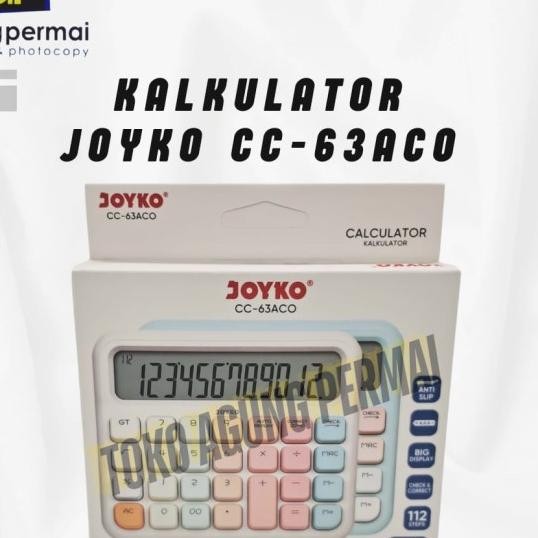 

Calculator / Kalkulator Joyko Cc-63Aco 12 Digits