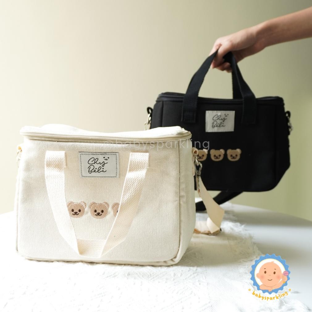 PROMO SQUARE STORAGE BAG | Tas penyimpanan susu ASI bayi | Tas kain perlengkapan bayi